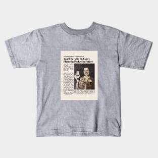 1963 Phone In Your Pocket - HD Reproduction Kids T-Shirt